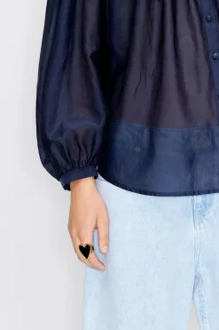 Mujer BIMBA Y LOLA Anillos<Anillo Corazon Negro