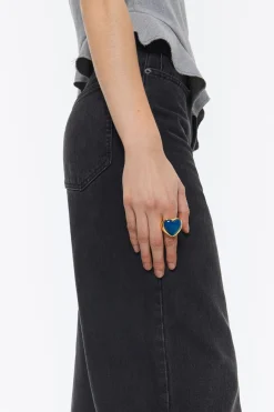 Mujer BIMBA Y LOLA Anillos<Anillo Corazon Piedra Azul