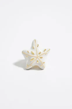 Mujer BIMBA Y LOLA Bisuteria<Anillo Estrella De Mar Marfil