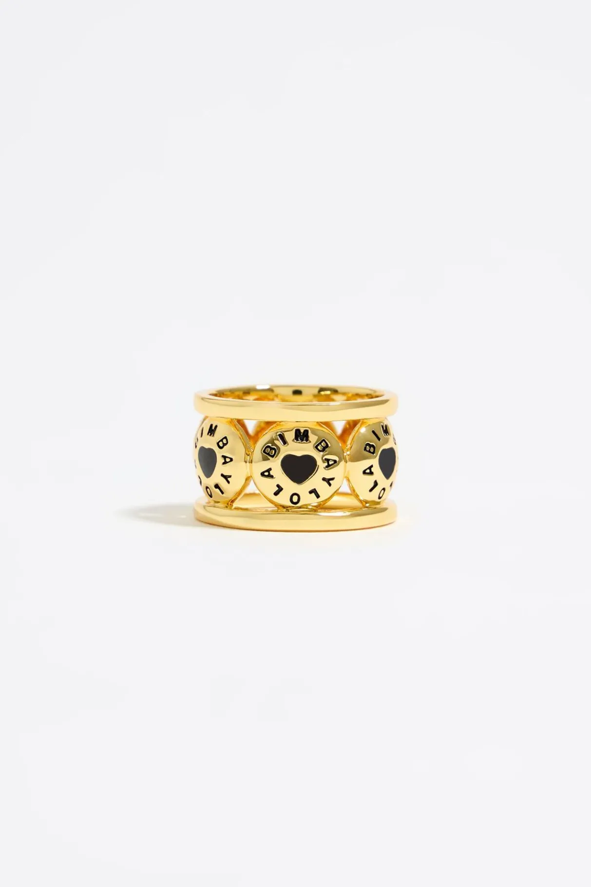 Mujer BIMBA Y LOLA Anillos<Anillo Logo Candy Negro