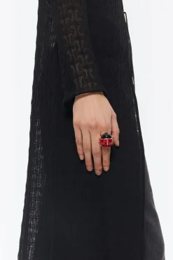 Mujer BIMBA Y LOLA Anillos<Anillo Mariquita Dorado