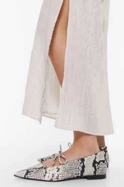 Mujer BIMBA Y LOLA Zapatos Planos<Bailarina Piel Print Serpiente