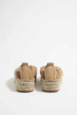 Mujer BIMBA Y LOLA Alpargatas<Bailarina Plataforma Yute Ante Marron