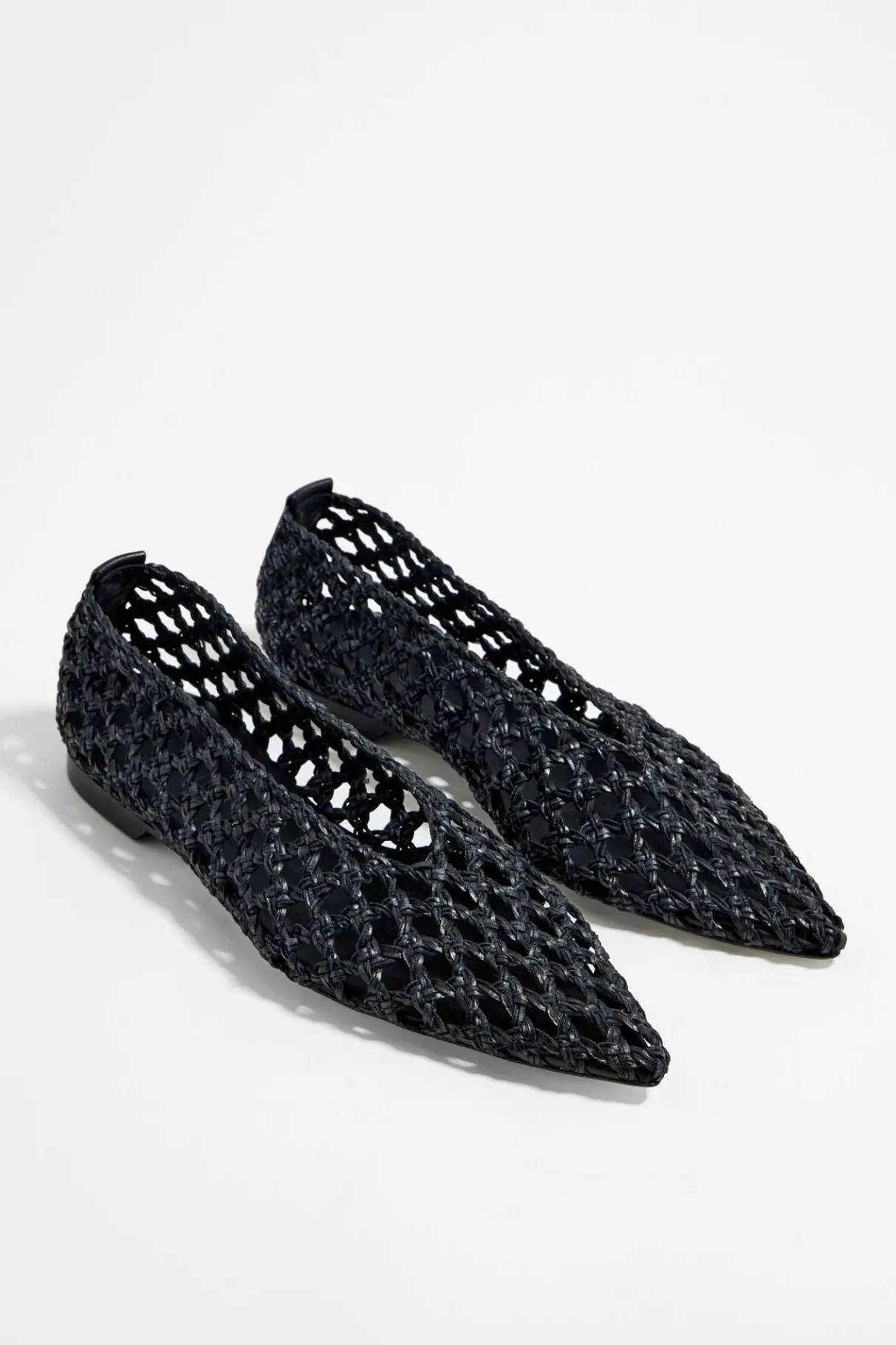 Mujer BIMBA Y LOLA Zapatos Planos<Bailarina Trenzado Negra