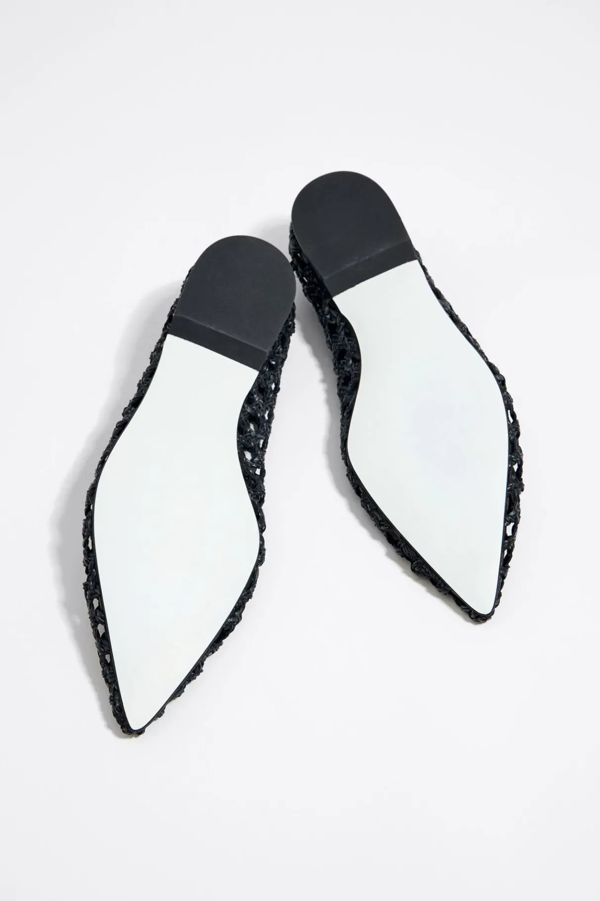 Mujer BIMBA Y LOLA Zapatos Planos<Bailarina Trenzado Negra