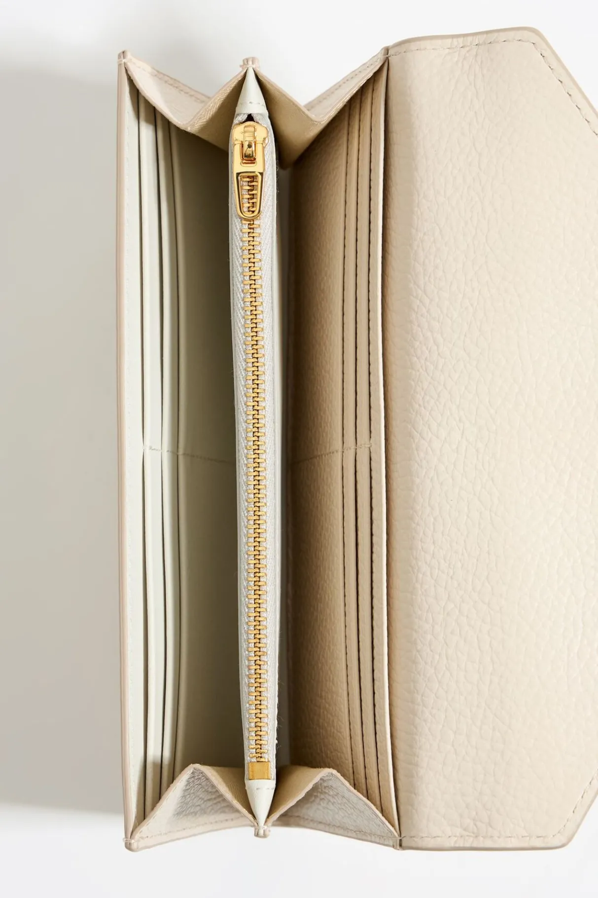 Mujer BIMBA Y LOLA Piel<Billetera Continental Piel Blanco Roto