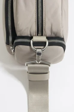 Mujer BIMBA Y LOLA Bolsos Nylon<Bolso Bandolera Mediano Arena