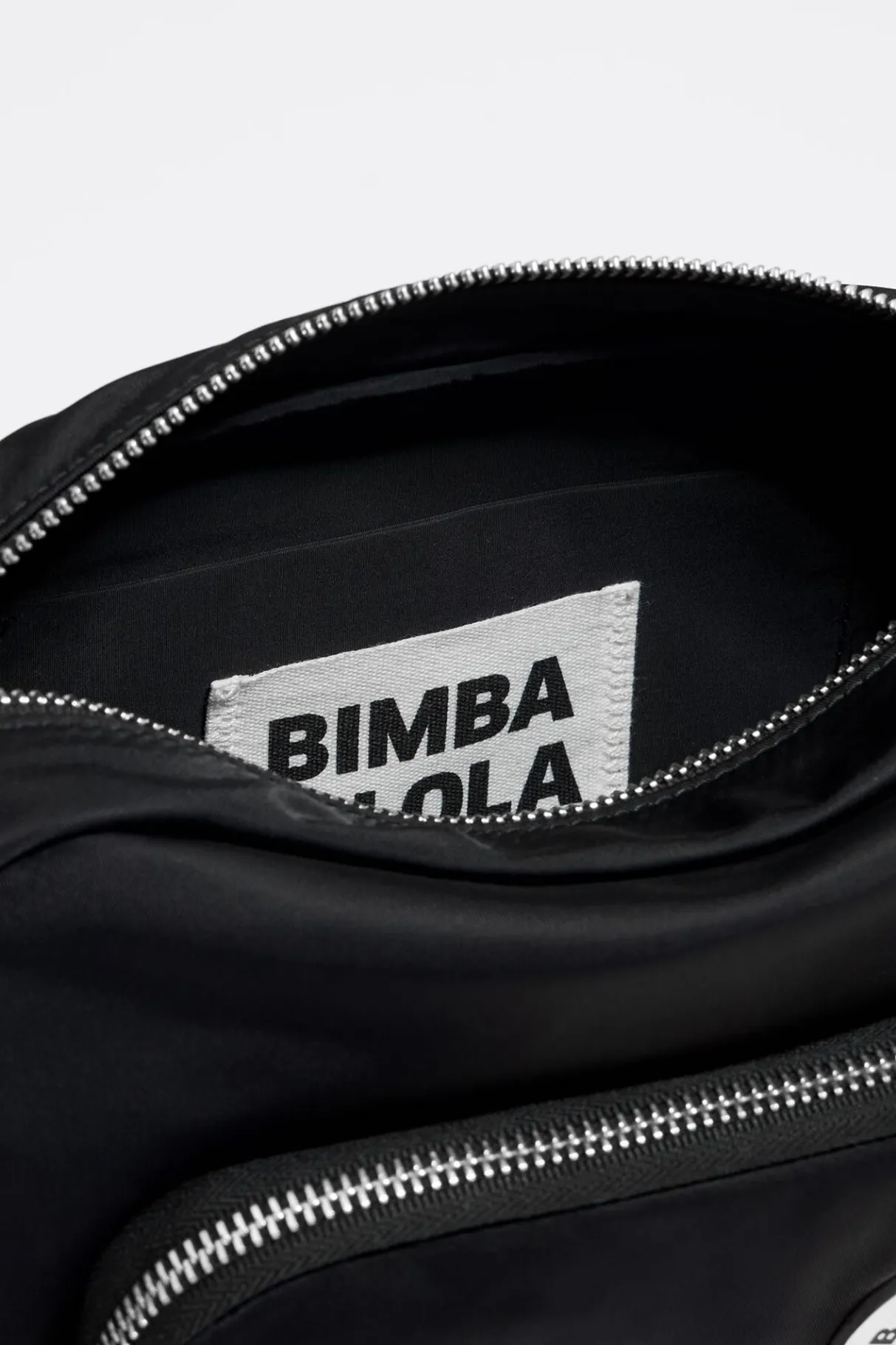 Mujer BIMBA Y LOLA Bolsos Nylon<Bolso Bandolera Mediano Negro