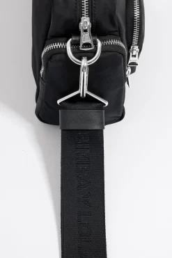 Mujer BIMBA Y LOLA Bolsos Nylon<Bolso Bandolera Mediano Negro