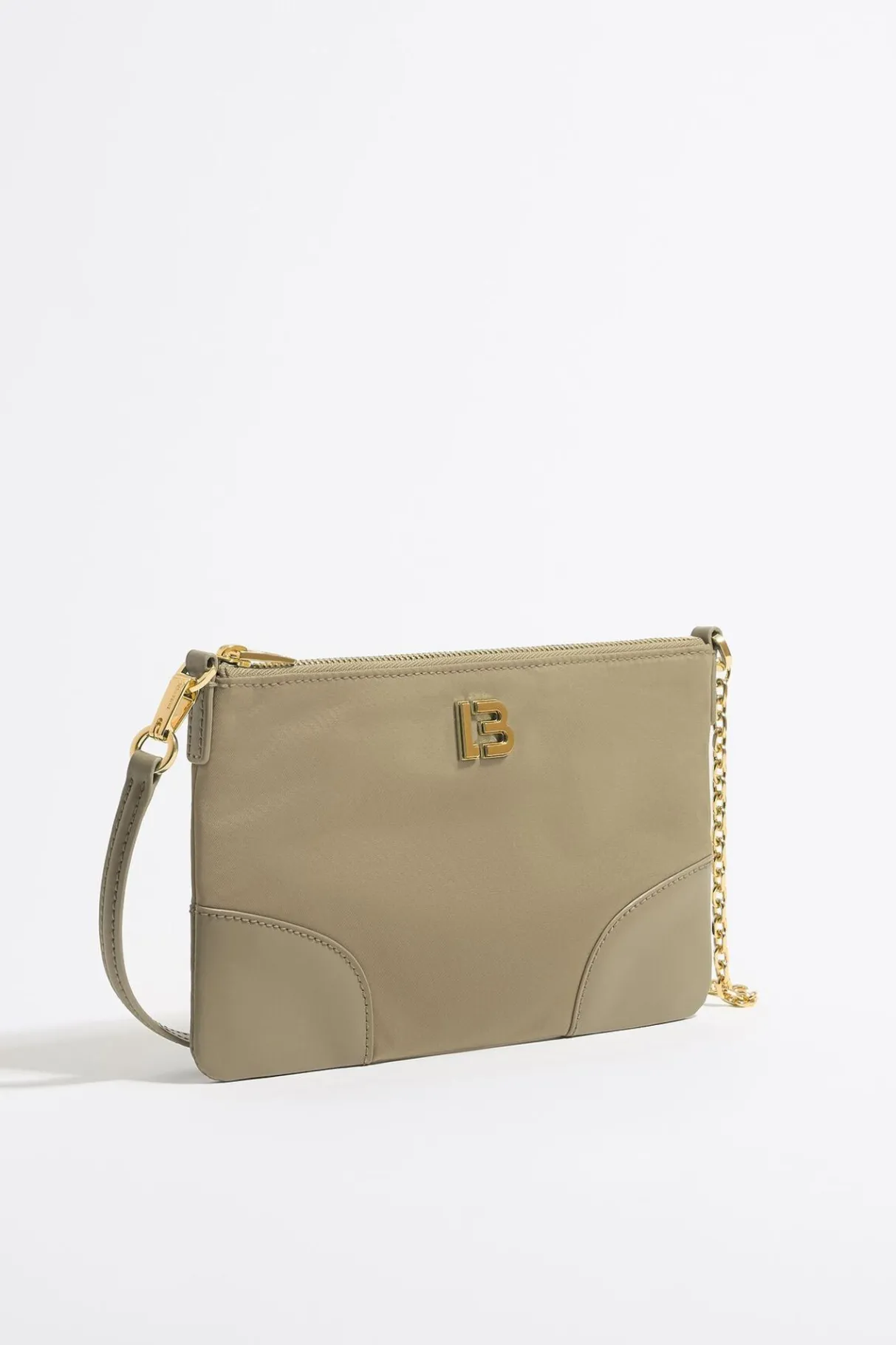 Mujer BIMBA Y LOLA Nylon<Bolso Bandolera Mini Caqui Claro
