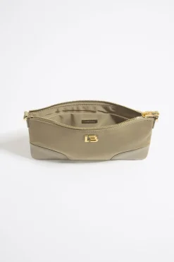 Mujer BIMBA Y LOLA Nylon<Bolso Bandolera Mini Caqui Claro