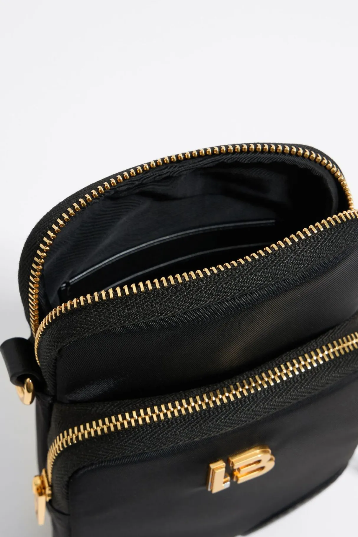 Mujer BIMBA Y LOLA Nylon<Bolso Bandolera Mini Nylon Negro