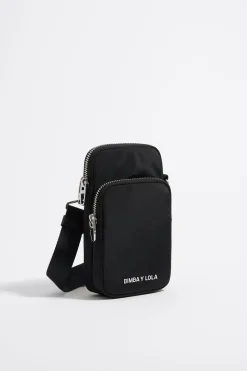 Mujer BIMBA Y LOLA Nylon<Bolso Bandolera Mini Nylon Negro
