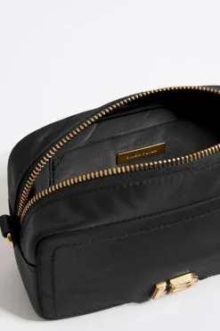 Mujer BIMBA Y LOLA Bolsos Nylon<Bolso Bandolera Mini Nylon Negro