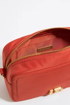 Mujer BIMBA Y LOLA Bolsos Nylon<Bolso Bandolera Mini Nylon Coral