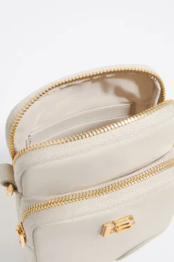 Mujer BIMBA Y LOLA Nylon<Bolso Bandolera Mini Nylon Piedra