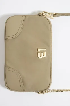 Mujer BIMBA Y LOLA Nylon<Bolso Bandolera Mini Nylon Caqui Claro