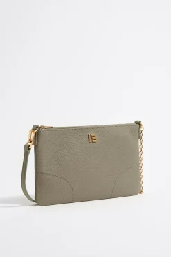 Mujer BIMBA Y LOLA Piel<Bolso Bandolera Mini Piel Topo