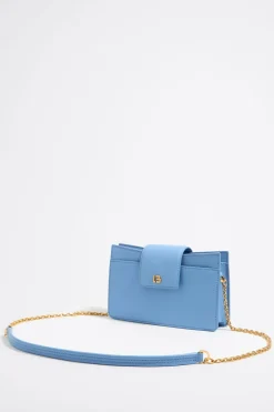 Mujer BIMBA Y LOLA Bolsos Piel<Bolso Bandolera Mini Piel Azul