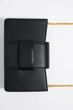 Mujer BIMBA Y LOLA Bolsos Piel<Bolso Bandolera Mini Piel Negro