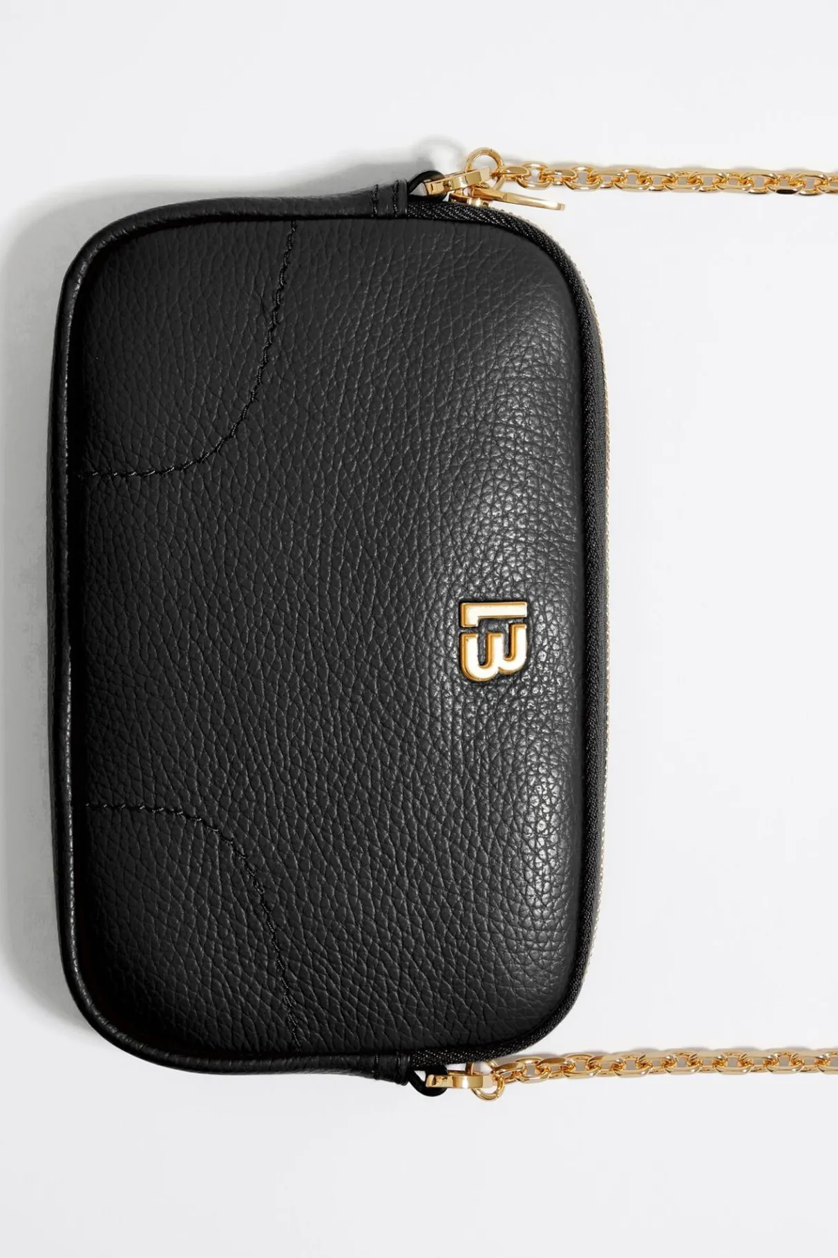 Mujer BIMBA Y LOLA Piel<Bolso Bandolera Mini Piel Negro