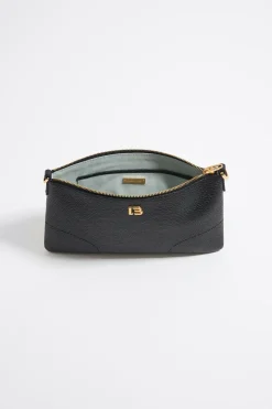Mujer BIMBA Y LOLA Piel<Bolso Bandolera Mini Piel Negro