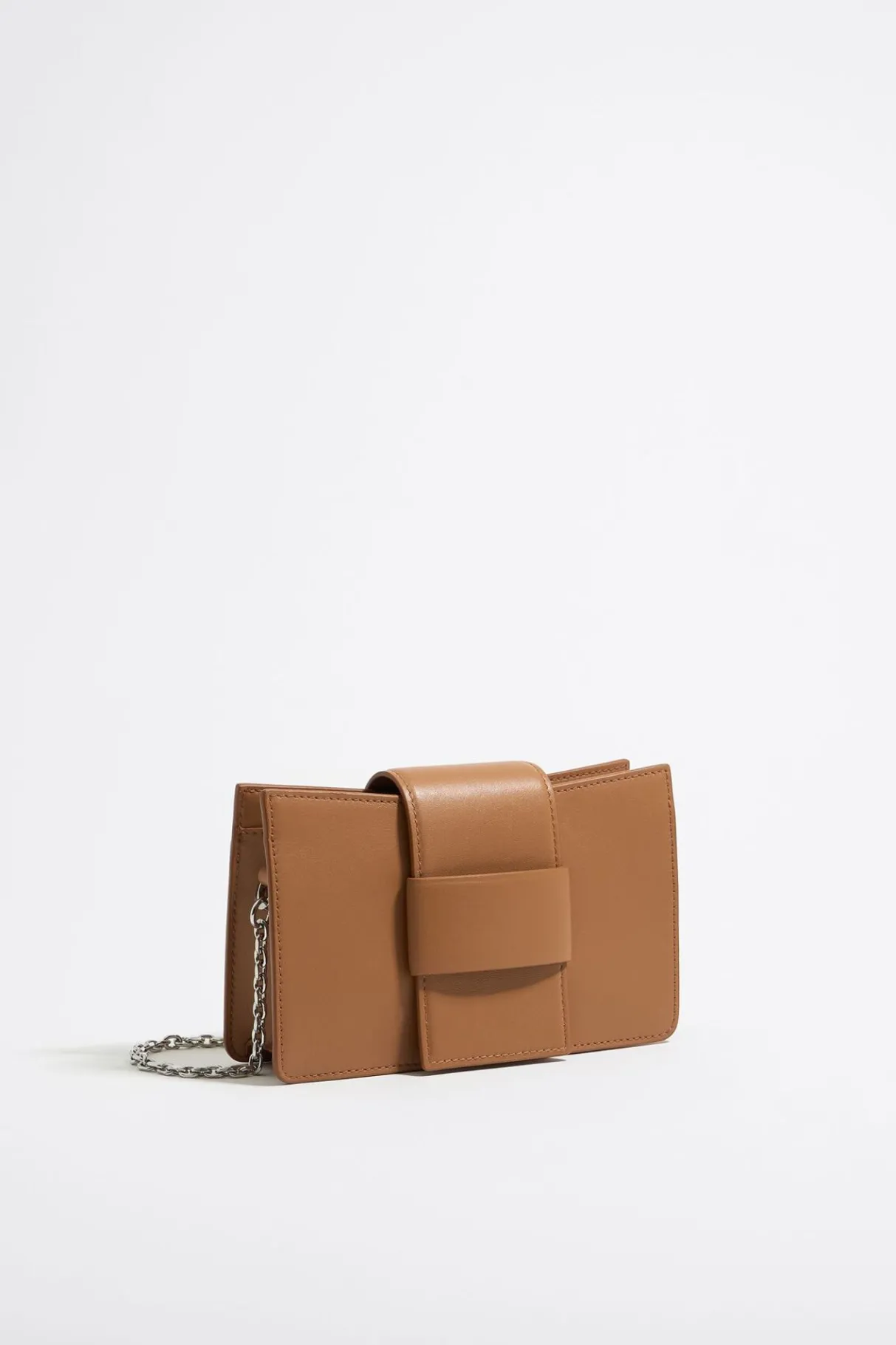 Mujer BIMBA Y LOLA Bolsos Piel<Bolso Bandolera Mini Piel Miel