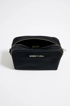 Mujer BIMBA Y LOLA Bolsos Nylon<Bolso Bandolera Pequeno Nylon Negro
