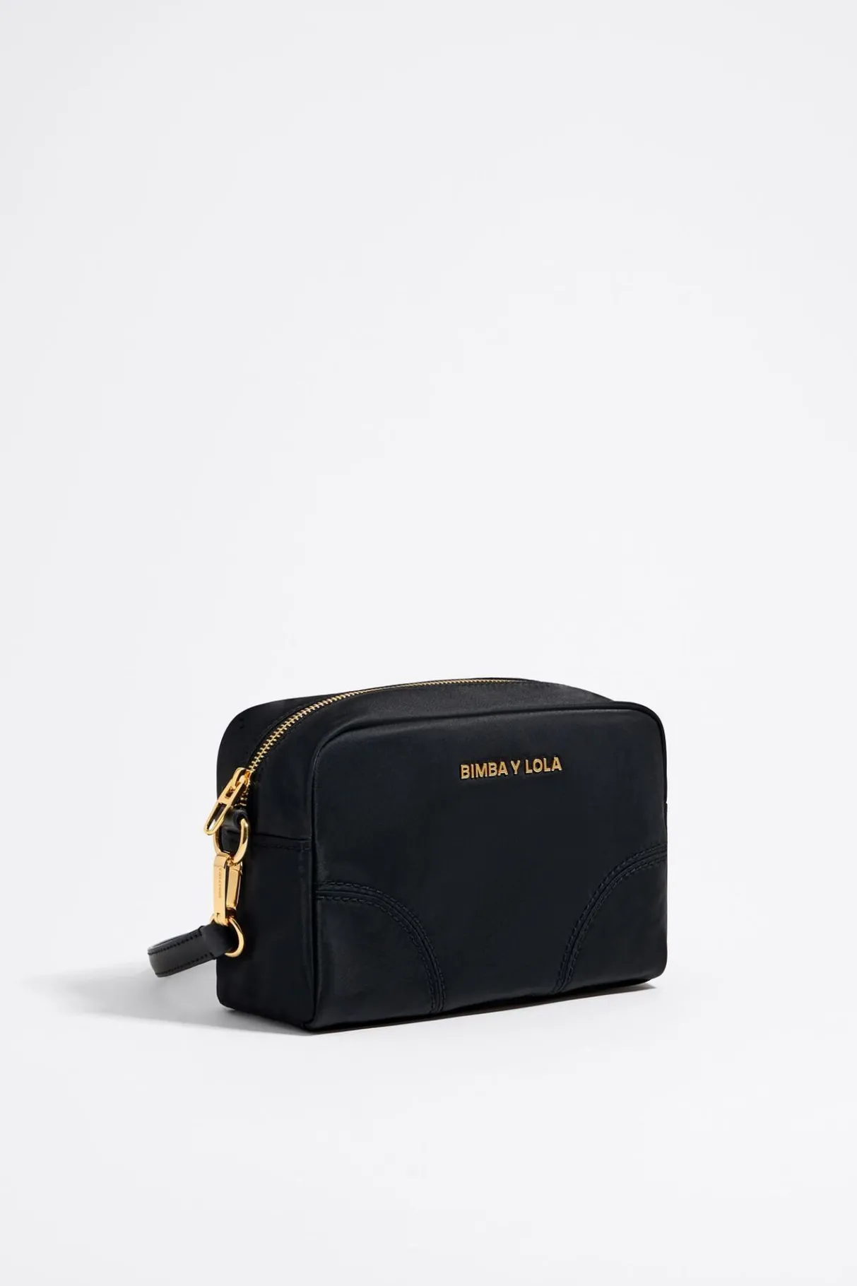 Mujer BIMBA Y LOLA Bolsos Nylon<Bolso Bandolera Pequeno Negro