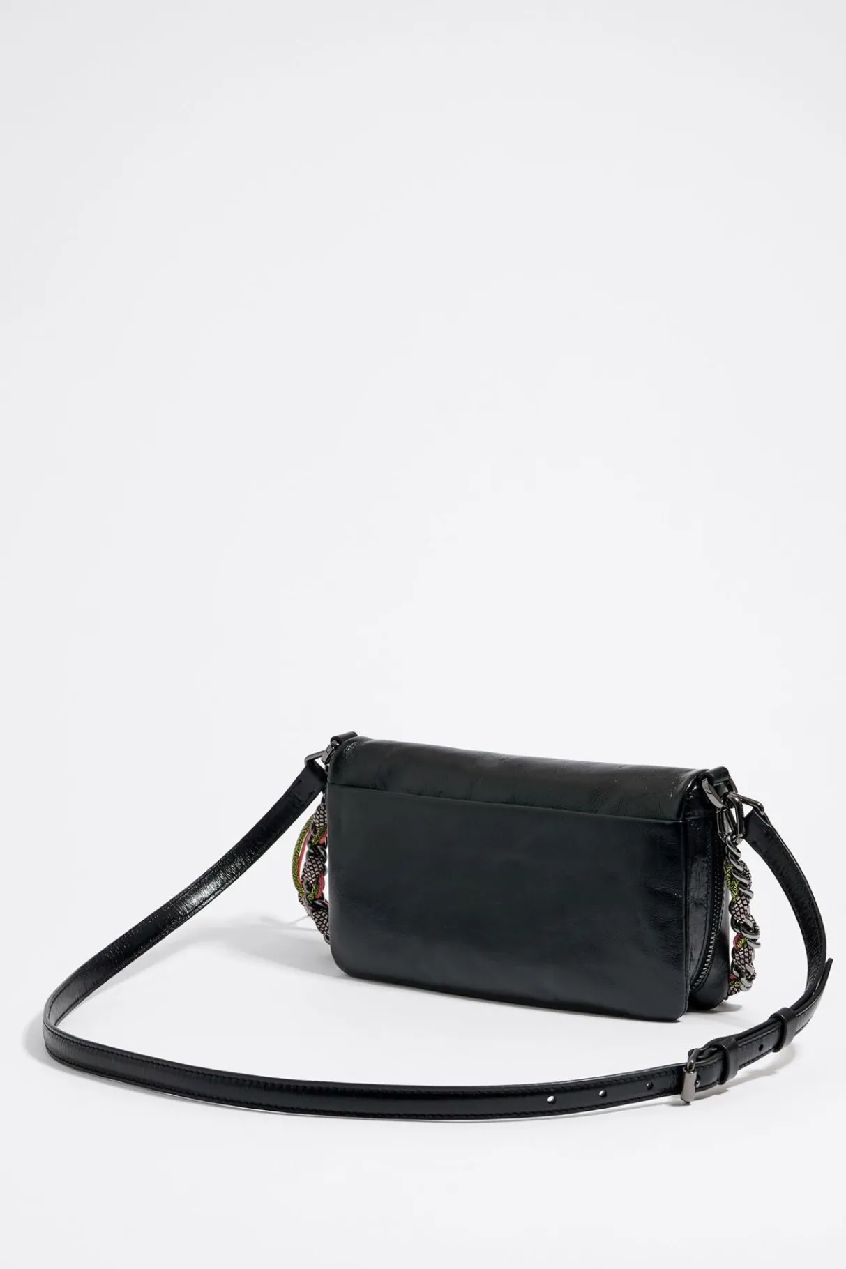 Mujer BIMBA Y LOLA Bolsos Piel<Bolso Bandolera Pequeno Piel Negro