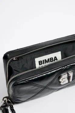 Mujer BIMBA Y LOLA Bolsos Piel<Bolso Bandolera Pequeno Piel Negro