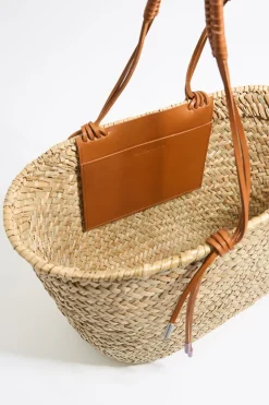 Mujer BIMBA Y LOLA Bolsos De Hombro<Bolso Capazo Maxi Natural