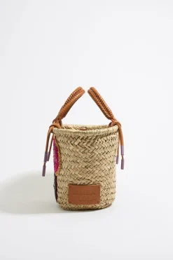 Mujer BIMBA Y LOLA Bolsos Bandolera<Bolso Capazo Mediano Natural