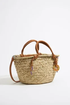 Mujer BIMBA Y LOLA Bolsos Shopper<Bolso Capazo Mediano Natural
