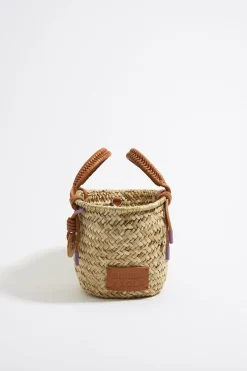 Mujer BIMBA Y LOLA Bolsos Shopper<Bolso Capazo Mediano Natural