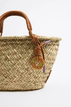 Mujer BIMBA Y LOLA Bolsos Shopper<Bolso Capazo Mediano Natural
