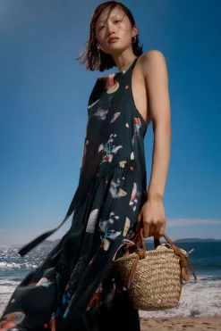 Mujer BIMBA Y LOLA Bolsos Bandolera<Bolso Capazo Pequeno Natural