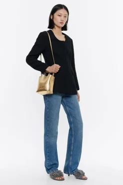 Mujer BIMBA Y LOLA Bolso Chihuahua<Bolso Chihuahua Mini Piel Oro