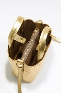 Mujer BIMBA Y LOLA Bolso Chihuahua<Bolso Chihuahua Mini Piel Oro