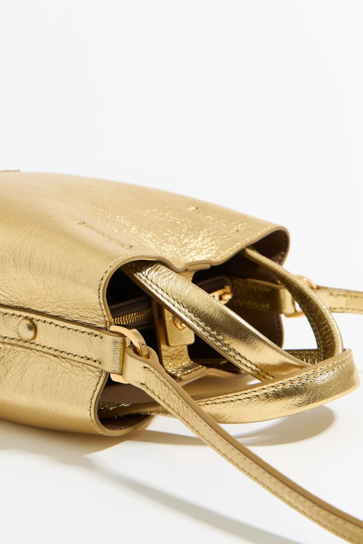 Mujer BIMBA Y LOLA Bolso Chihuahua<Bolso Chihuahua Mini Piel Oro