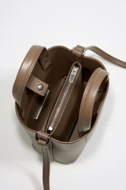 Mujer BIMBA Y LOLA Bolso Chihuahua<Bolso Chihuahua Mini Piel Topo Oscuro