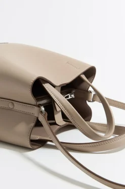 Mujer BIMBA Y LOLA Bolso Chihuahua<Bolso Chihuahua Pequeno Piel Gris Claro