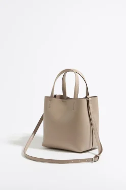 Mujer BIMBA Y LOLA Bolso Chihuahua<Bolso Chihuahua Pequeno Piel Gris Claro