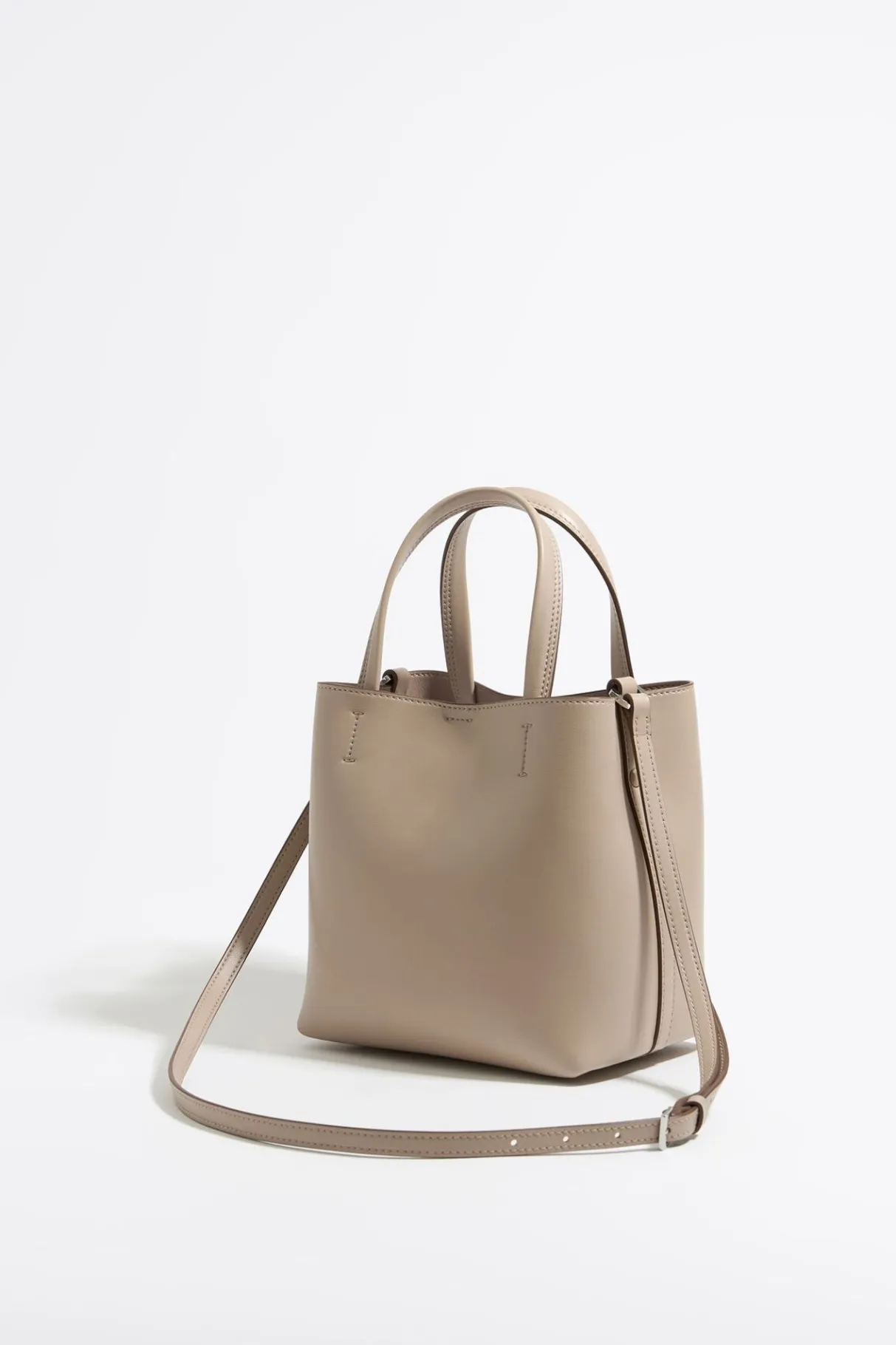 Mujer BIMBA Y LOLA Bolso Chihuahua<Bolso Chihuahua Pequeno Piel Gris Claro