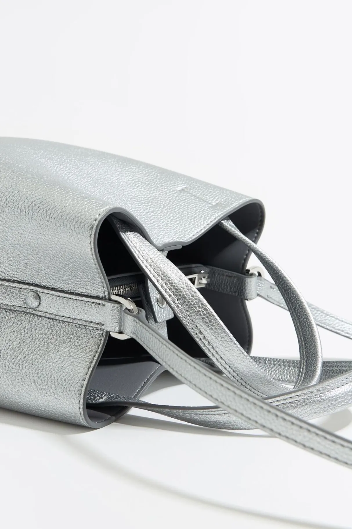 Mujer BIMBA Y LOLA Bolso Chihuahua<Bolso Chihuahua Pequeno Piel Plata