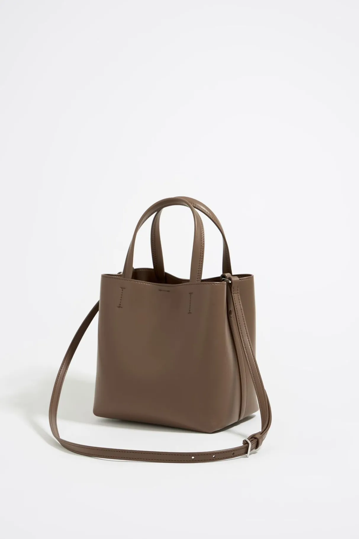 Mujer BIMBA Y LOLA Bolso Chihuahua<Bolso Chihuahua Pequeno Piel Topo Oscuro