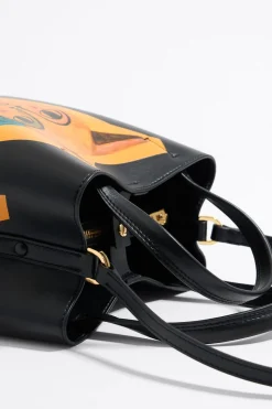 Mujer BIMBA Y LOLA Bolso Chihuahua<Bolso Chihuahua X Ana Leovy Pequeno Piel Negro