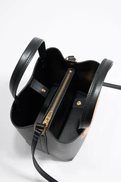 Mujer BIMBA Y LOLA Bolso Chihuahua<Bolso Chihuahua X Ana Leovy Pequeno Piel Negro