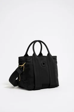 Mujer BIMBA Y LOLA Bolsos Nylon<Bolso De Mano Mediano Negro