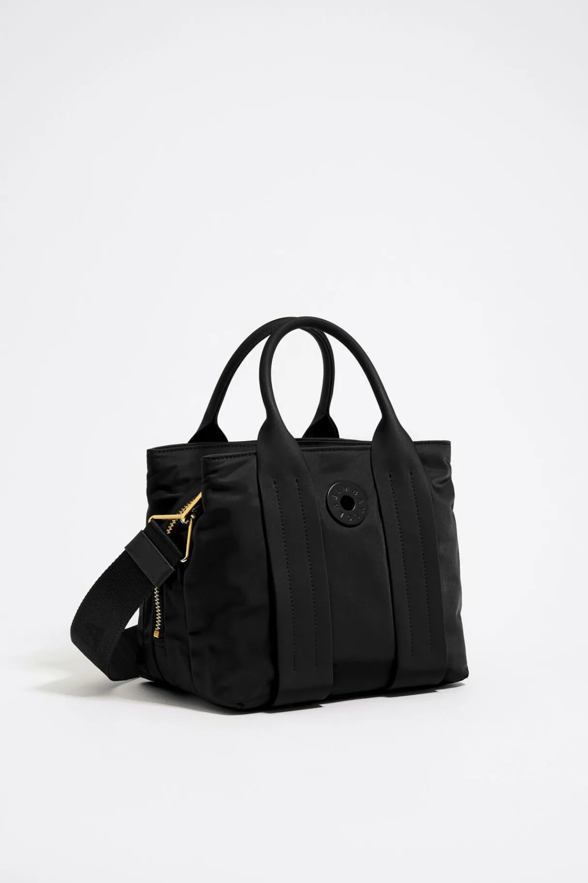 Mujer BIMBA Y LOLA Bolsos Nylon<Bolso De Mano Mediano Negro